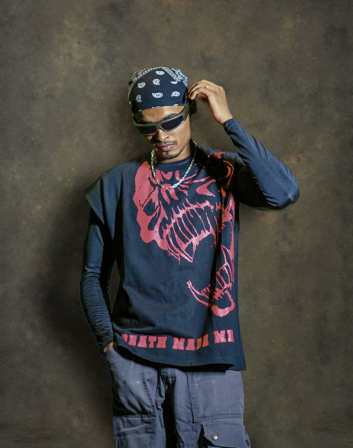 RED-WASH VIOLENCE VEST