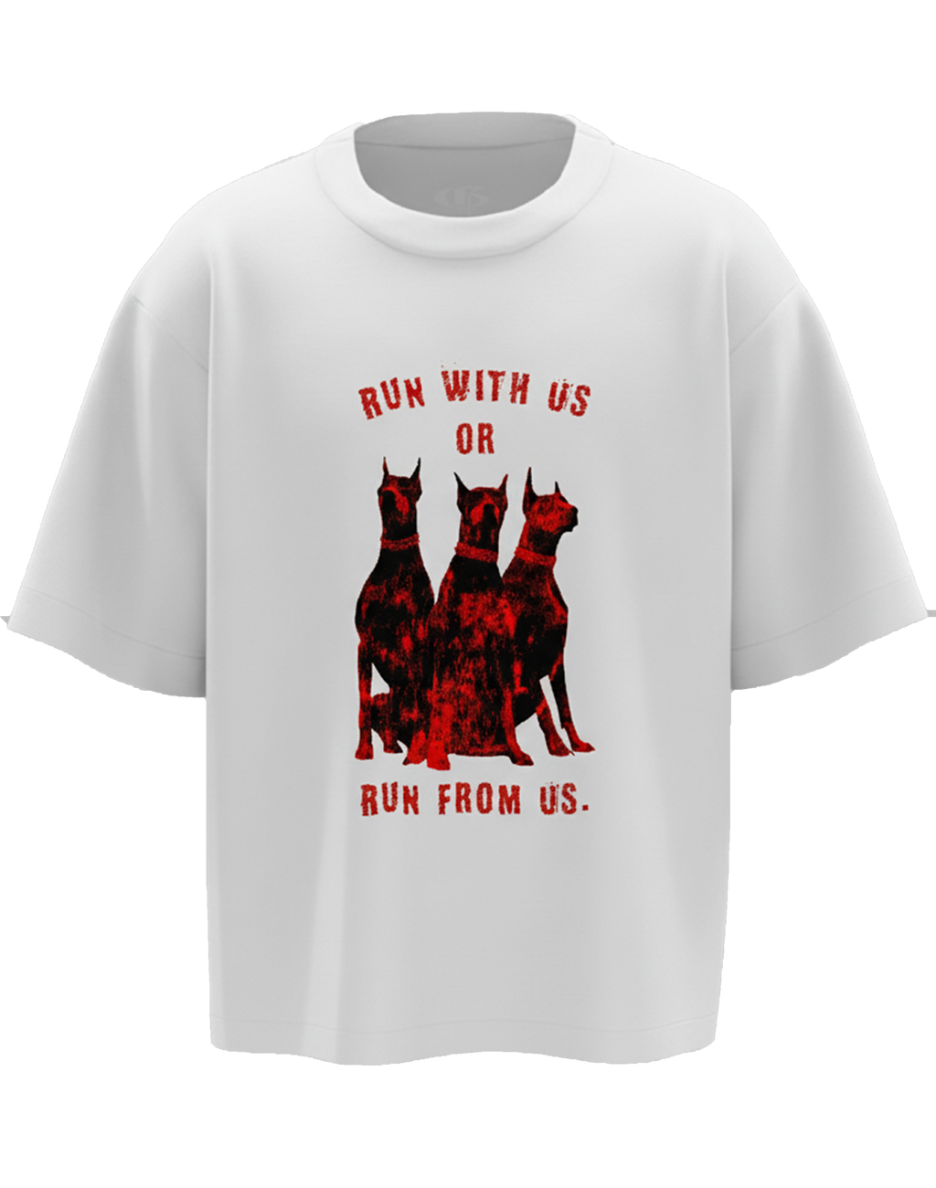 THREE-HEADED SENTENCE T-SHIRT