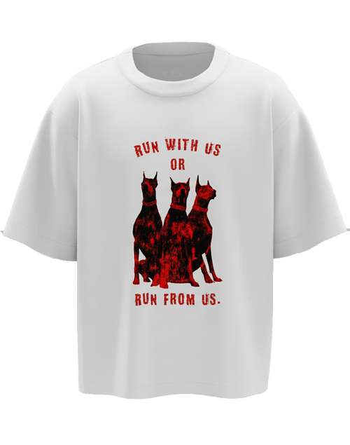 THREE-HEADED SENTENCE T-SHIRT